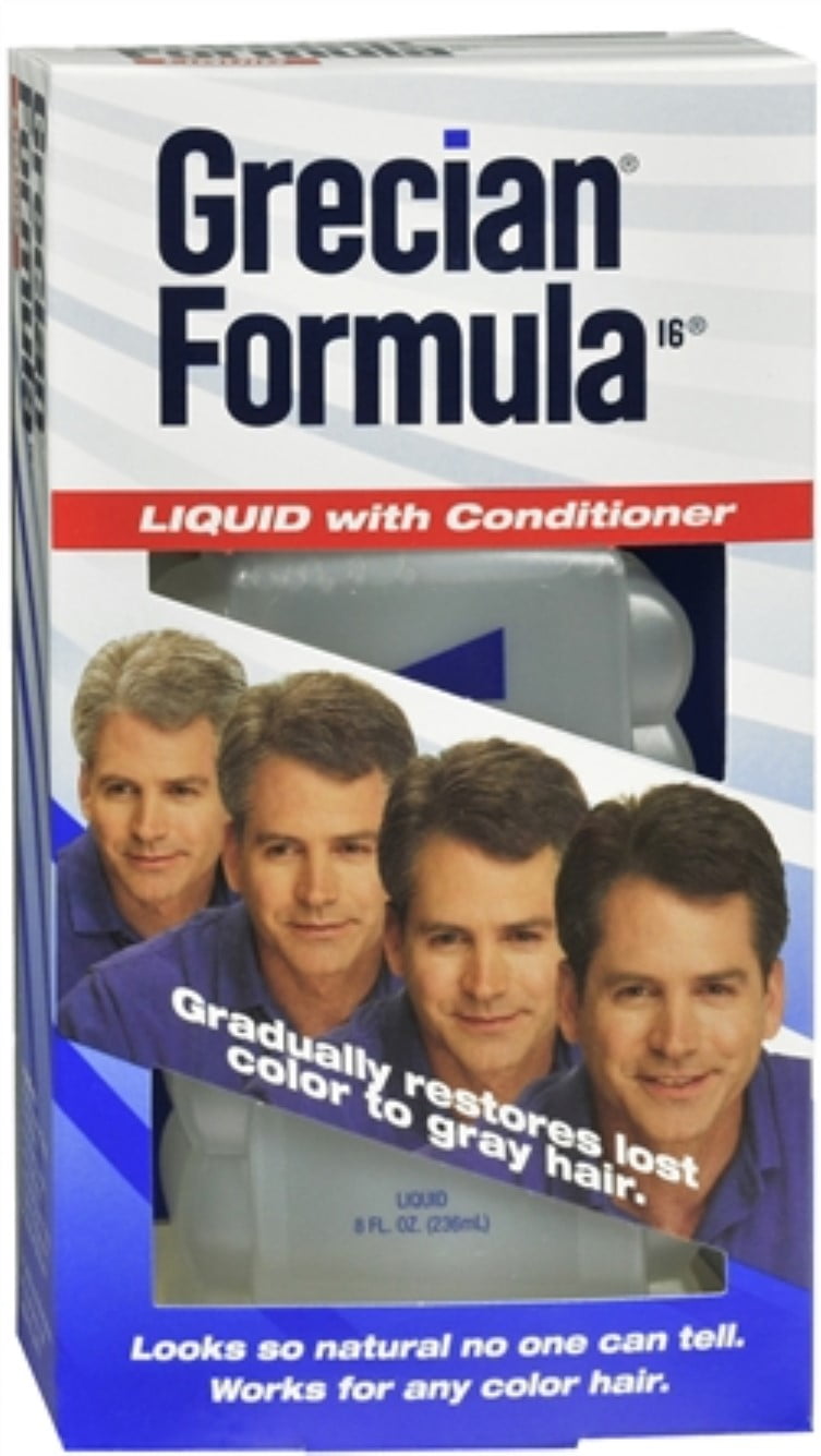 GRECIAN Formula 16 Liquid With Conditioner 8 oz (Pack of 3)