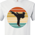 thumbnail image 4 of Inktastic Karate Martial Arts Silhouette T-Shirt, 4 of 5