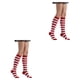 thumbnail image 2 of Calcetines a rayas hasta la rodilla de Arcoíris Qarigey CBP289145, 2 of 6