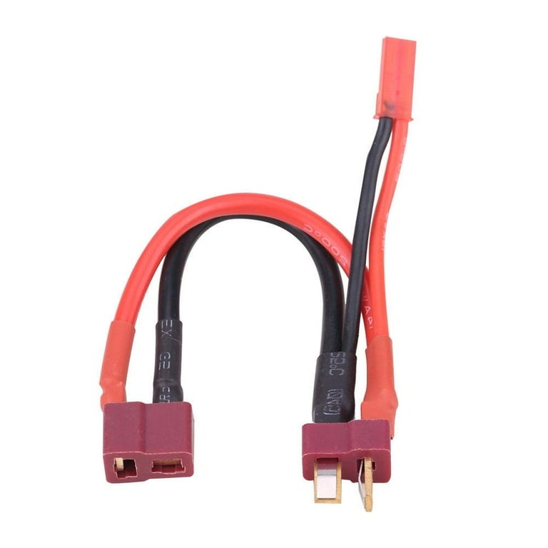 Cavo Di Alimentazione Deans T Plug Con JST – 18AWG, 13cm – Per Drone, Auto, Barca RC