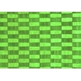 thumbnail image 1 of Ahgly Company Indoor Rectangle Abstract Green Modern Area Rugs, 2' x 3', 1 of 4