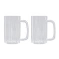 thumbnail image 1 of 2 tazas de cerveza de plástico de 22 con asas, reutilizables, aptas para lavavajillas, plástico alimentaria / 520 ml, para en Soledad Jarra de cerveza de acrílico, 1 of 10