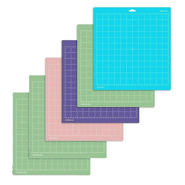 6pcs Cutting Mat , Cutting Mat 12x12, Variety Adhesive Sticky Cutting Mats