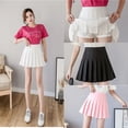 thumbnail image 2 of Mini Skirts Womens 2024 Summer Japanese School Pleated Skirts High Waist Kawaii Cute Pink Plaid Skirt Uniform Harajuku Jupe, 2 of 10