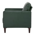 thumbnail image 4 of A&D Home Anza Tufted Faux Leather Armchair, Green, 4 of 8