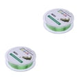 thumbnail image 2 of Eigraketly Hilo de pescar de nailon profesional de 100M, 34 libras (máx.), hilo de pescar de carpa bajo, resistente al desgaste, cable de pesca, verde claro 7 2piezas Eigraketly CBP067148, 2 of 5