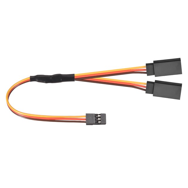 5Pcs 15cm Cable de extensión Y de servo remoto control parte 1 hembra a 2 machos