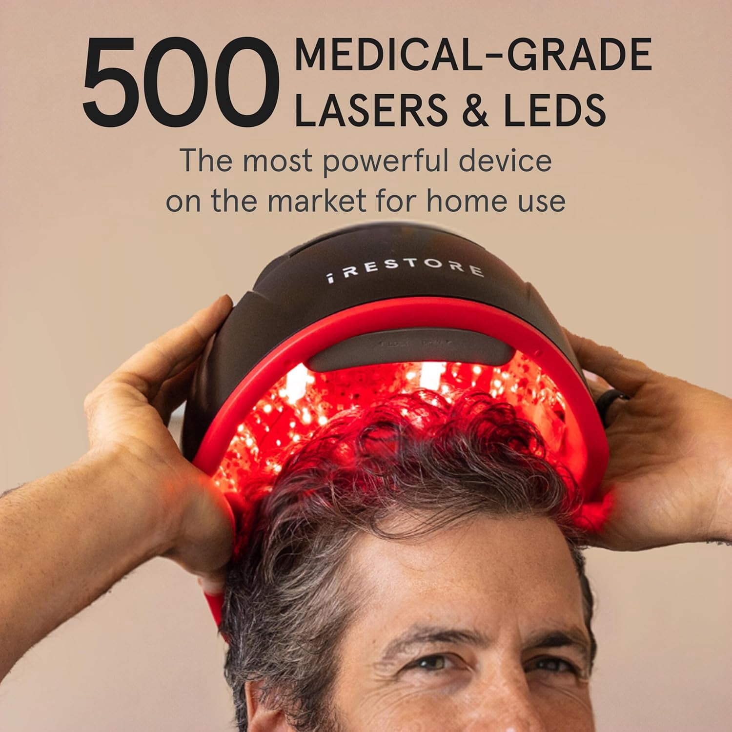 iRestore Elite - Laser Red Light Therapy for Hair Growth System - FDA Cleared