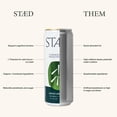 thumbnail image 6 of Drink Staed Assorted Flavors Productivity Drink, Sparkling Functional Beverage, 12-Pack – with Cognizin® Citicoline & L-Theanine, Organic Clean Caffeine, Healthy Energy Drink, 6 of 8