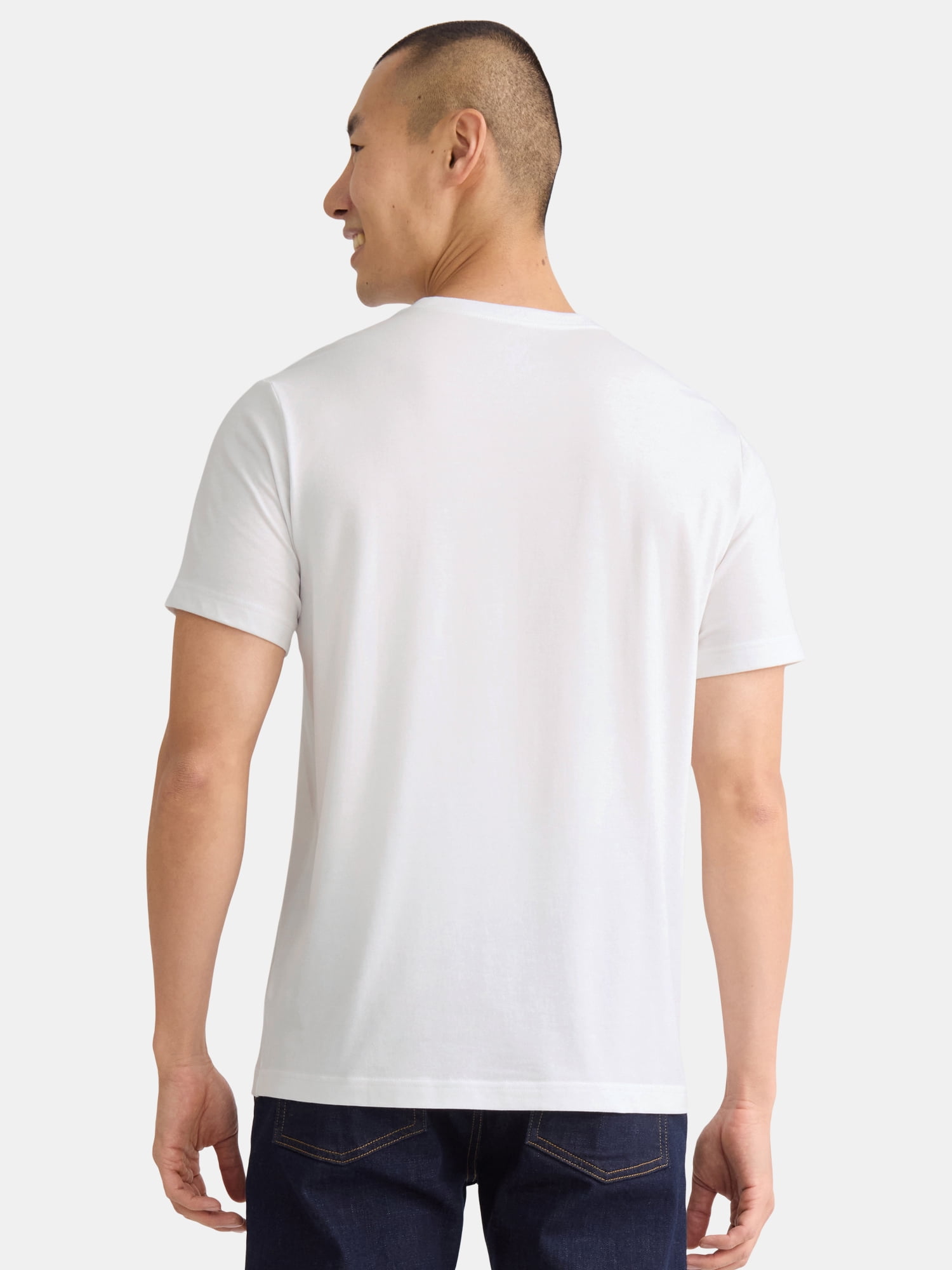 George Men's Fashion Crewneck Tee with Short Sleeves, Sizes XS-3XL