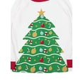 thumbnail image 5 of Nituyy Christmas Pajamas for Family Cute Snowman Print Long Sleeve PJS Set, 5 of 10