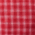 thumbnail image 5 of My Texas House 18"x18" Red Ruffle Plaid Cotton Decorative Pillow, 5 of 5