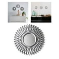 thumbnail image 4 of Espejo decorativo Espejos Moderno Círculo Espejo decorativo colgante para mamás en casa Plata en forma de flor, 4 of 7