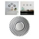 thumbnail image 5 of Espejo dorado Espejos decorativos Bonnyco Círculo Fondo Decoración de pared Colgante Plata en forma de flor, 5 of 9