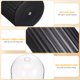 thumbnail image 2 of Organizador de maquillaje giratorio con brochas y compartimentos para guardar cosméticos, organizador de tocador y bolígrafos de escritorio con tapa transparente, 2 of 7