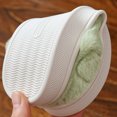thumbnail image 6 of Bibifish Mens Womens Fuzzy Slippers Cute Wave Pattern Thick Sole Warm Indoor House Slippers Indoor Plush Slippers, 6 of 9