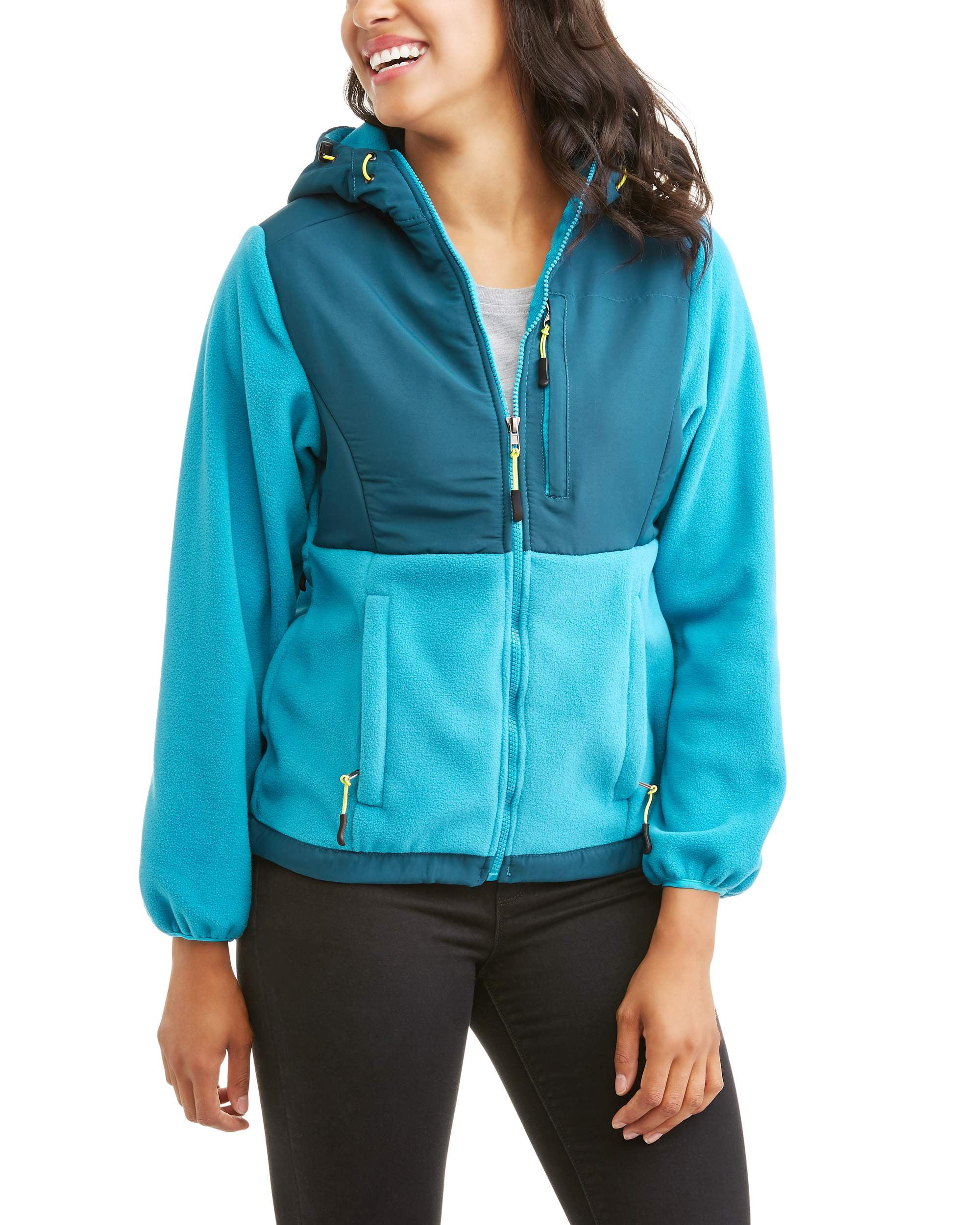 Women's Hooded Fleece Soft Shell Jacket
