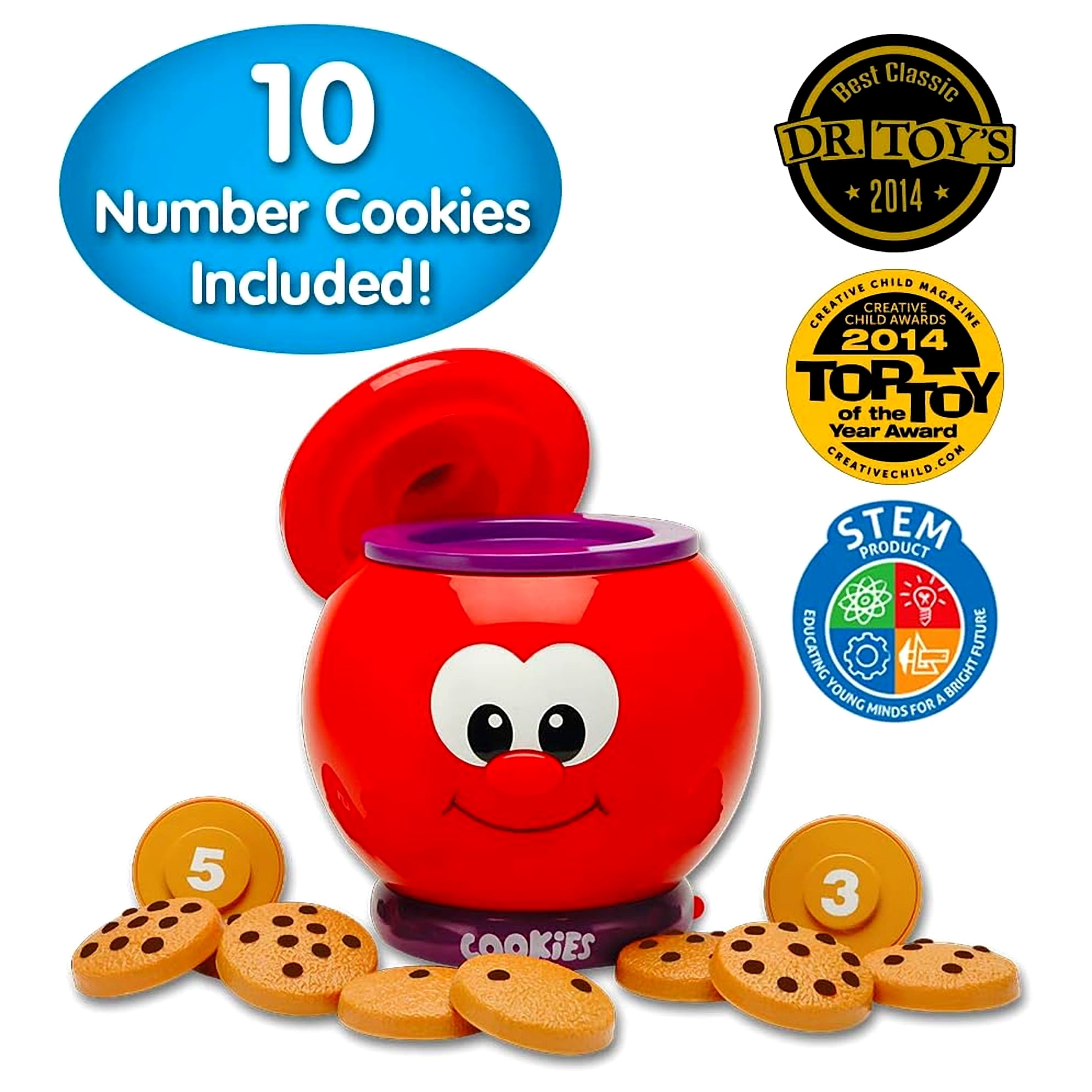 The Learning Journey Learn with Me, Count and Learn Cookie Jar
