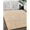 thumbnail image 3 of Ahgly Company Machine Washable Indoor Rectangle Abstract Brown Sugar Brown Area Rugs, 6' x 9', 3 of 7