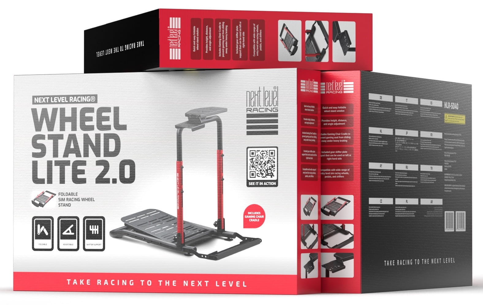 Next Level Racing Wheel Stand Lite 2.0, NLR-S040, Adjustable 