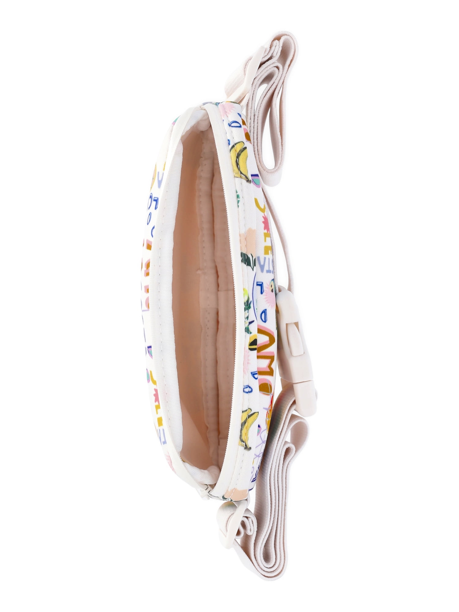 No Boundaries Women's Beach Neoprene Fanny Pack, Multi Travel