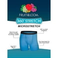 thumbnail image 2 of Fruit of the Loom Big Men's Micro-Stretch Boxer Briefs, 5-Pack, 2 of 5