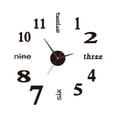 thumbnail image 1 of CEHVOM Comfortable And Creative DIY Wall Clock Without Punching, Personalized Living Room, Bedroom Clock, Silent Digital Clock, Decorative Wall Sticker Clock Clearance, 1 of 2