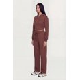 thumbnail image 3 of Women's Scuba Corset Detail Cropped Zip Front Hoodie, 3 of 4