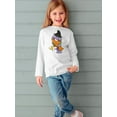 thumbnail image 2 of Funny Unicorn Donut Iii Long Sleeve Toddler -Image by Shutterstock,  5 Toddler, 2 of 4