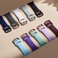 thumbnail image 3 of Correa deportiva Recoppa compatible con Apple Watch de 42 mm, color morado, 3 of 7