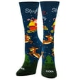 thumbnail image 4 of Cool Socks, Colorful Funny Novelty Prints, Cute Socks for Women, Sleigh All Day, 4 of 6