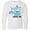 AA-White, variant on Inktastic My Great Uncle Loves Me with Cute Sharks Long Sleeve Youth T-Shirt