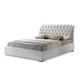 thumbnail image 5 of Baxton Studio Bianca Modern Full Bed Frame with Tufted Headboard, 5 of 5