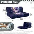 thumbnail image 7 of XYZCANDO Moon Butterfly RV Dinette Cushions Comfortable RV Dinette Cushion Covers for Women Couch Cushion Covers Universal Loveseat Sofa Chair Cover Furniture Protector Camper Purple, 7 of 7