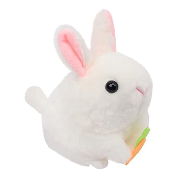 Un Conejo Que Menea la , Juguetes de Peluche de Cuerda, Mecanismo de RelojeríA, Juguetes Interactivos Giratorios con Que Menea, Juguete de Peluche