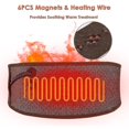 thumbnail image 2 of Heating Pad Back Massager for Lower Back Pain - Rechargeable Battery Heat Therapy Heated Waist Belt, 2 of 5