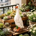 thumbnail image 6 of Clearance Garden Statues,Duck Garden Decor Durable Resin, Hand-Painted Animal Sculpture Indoor Outdoor, Patio Lawn Yard Art Ornaments, Birthday Housewarming Gift for Women Mom Grandma Friends, 6 of 8