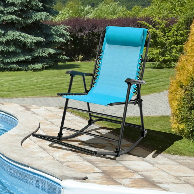 Gymax 2PCS Patio Folding Rocking Chair with Footrest outdoor Gymax 2PCS Patio Folding Rocking Chair with Footrest outdoor
