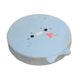 thumbnail image 4 of Cojín de espuma viscoelástica para silla de oficina con funda lavable Azul, 4 of 8