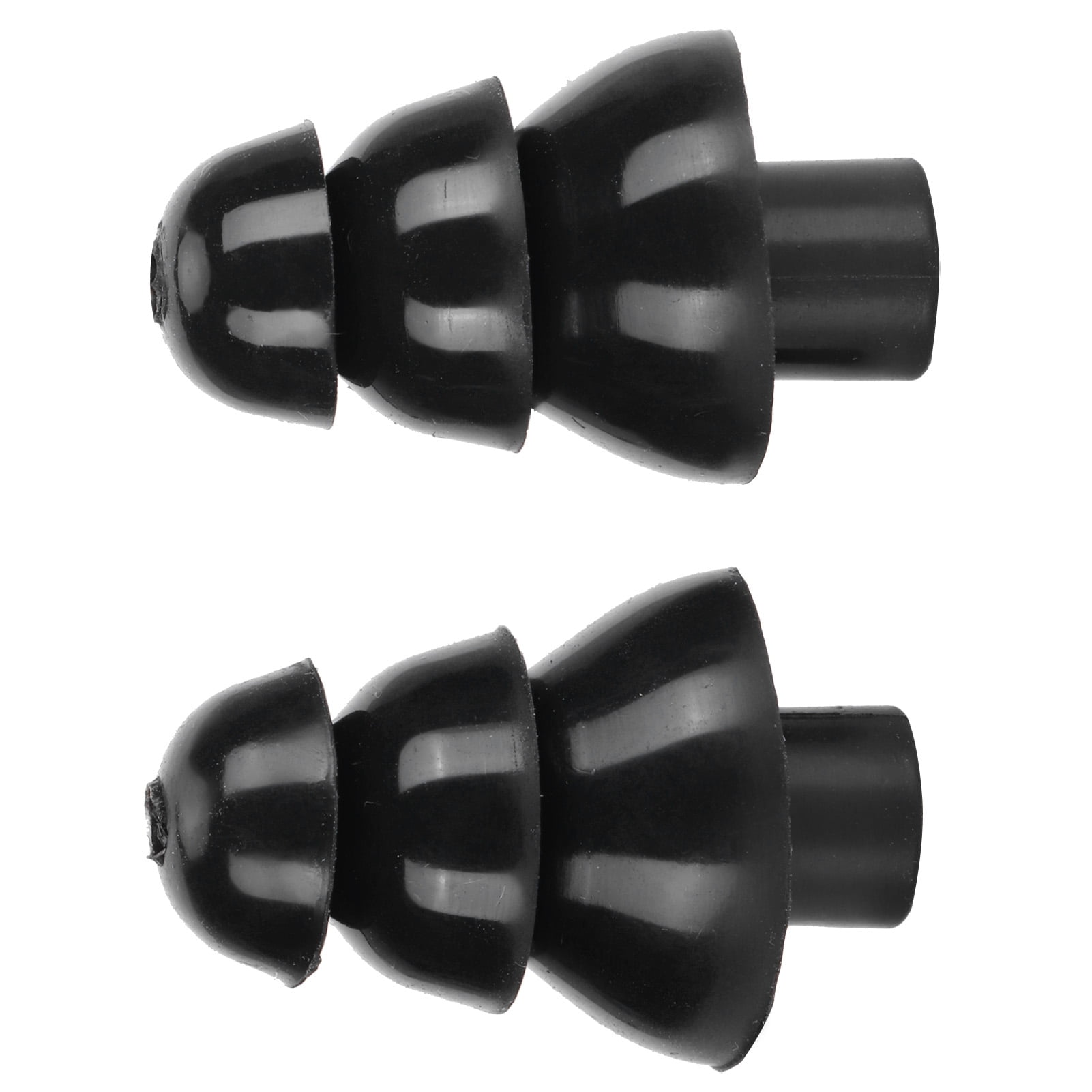 Black silicone ear plugs best sale