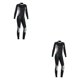 thumbnail image 4 of Traje de baño de una pieza Greeniant negro para mujer protección solar máxima y libertad de movimiento XS, 4 of 6