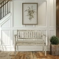 thumbnail image 2 of Jofran Artisan's Craft 42" Rustic Farmhouse Distressed Acacia Storage Bench, 2 of 8