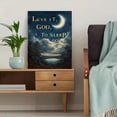 thumbnail image 5 of Qisvanset Believe It God Sleep Canvas Wall Art 15.75x11.81 Inches, 5 of 8