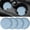4 Pack-ether, variant on Car Coasters for Cup Holders [4 Pack] - 2.75In Silicone Auto Mug Mats - Universal Non-Slip Recessed Car Interior Accessories