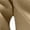 Khaki, variant on Miluxas Womens Cargo Capris with Pockets Casual Solid Elastic Waist Capris Dressy Ladies Baggy Slacks White