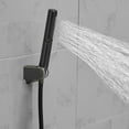thumbnail image 2 of AIR-Brass 2 In 1 Function Handheld Shower Head Set High Pressure 7 Inch Shower Head High Flow Hand Shower Wand with 59 Inch Hose, Bracket, Oil Rubbed Bronze, 2 of 4