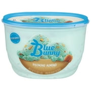 Blue Bunny Pistachio Almond Frozen Dessert, 48 fl oz