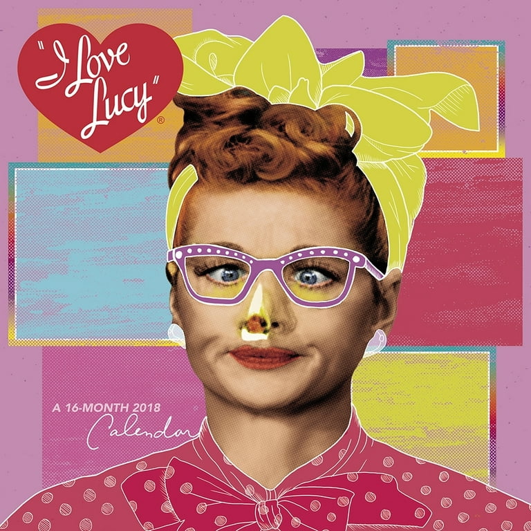 2025 I Love Lucy Wall Calendar evvy marsha