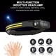 thumbnail image 2 of COB LED Sensor Faro Linterna USB Camping al aire libre Fuerte (Amarillo B), 2 of 8