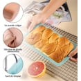 thumbnail image 3 of 4 Moldes de Silicona para Hornear Antiadherente, Moldes Panque, Toast Mould, Juegos para Hornear, Molde Cuadrado, Capacidad de 1 Litro, Sin BPA, para Pan, Postres, Pasteles, Panqués. (4), 3 of 4
